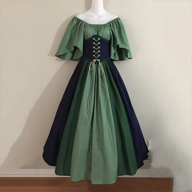 Vestido Medieval con Corset Ajustable