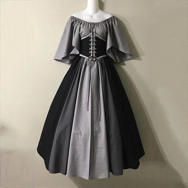 Vestido Medieval con Corset Ajustable